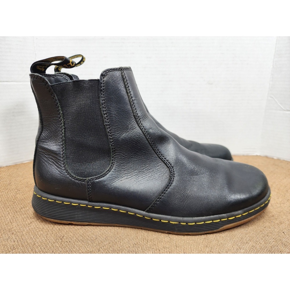 Dr Martens Grayson Black Chelsea Boots  Men's 12